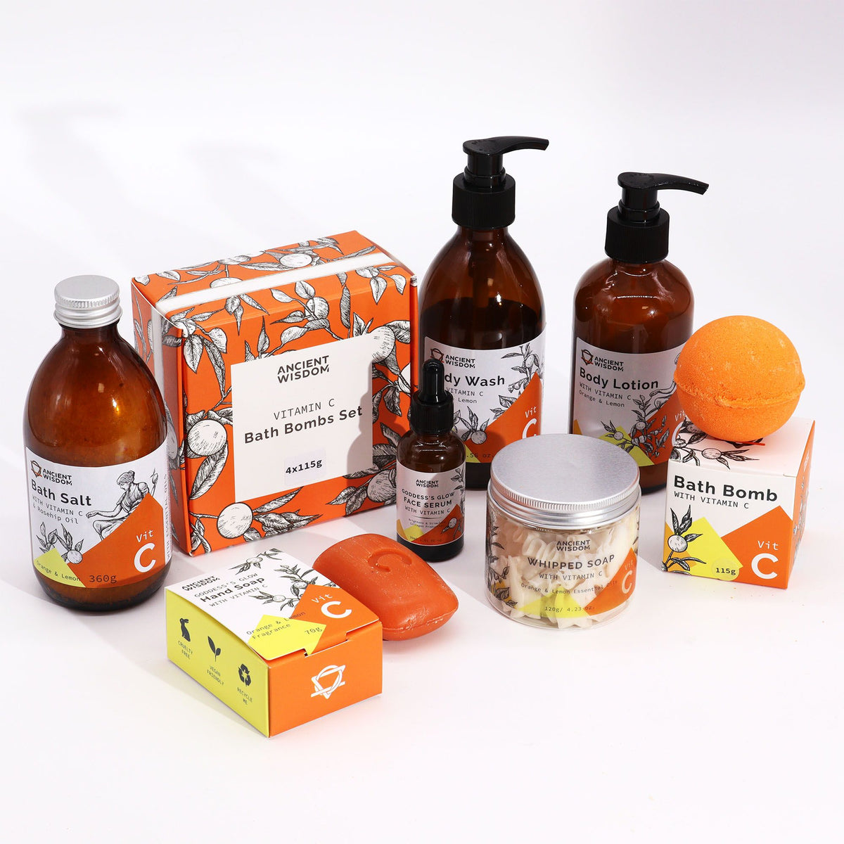 C-vitaminos testápoló – narancs & citrom