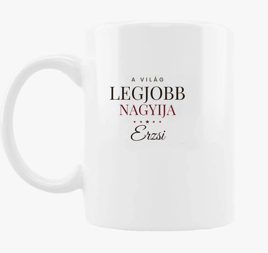 „A világ legjobb …” névre szóló bögre