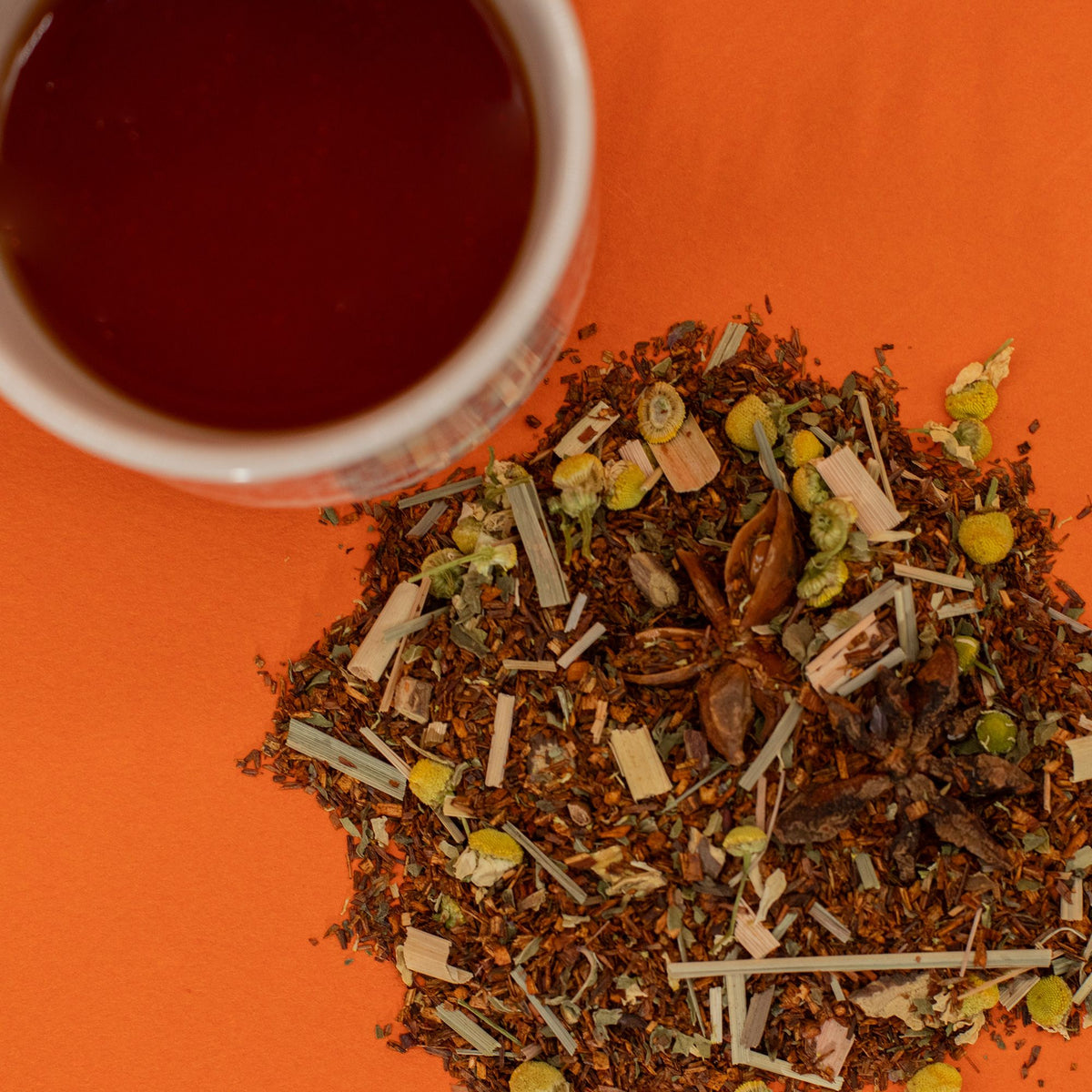 Bio rooibos „emésztés” teakeverék – 50 g, fémdobozban