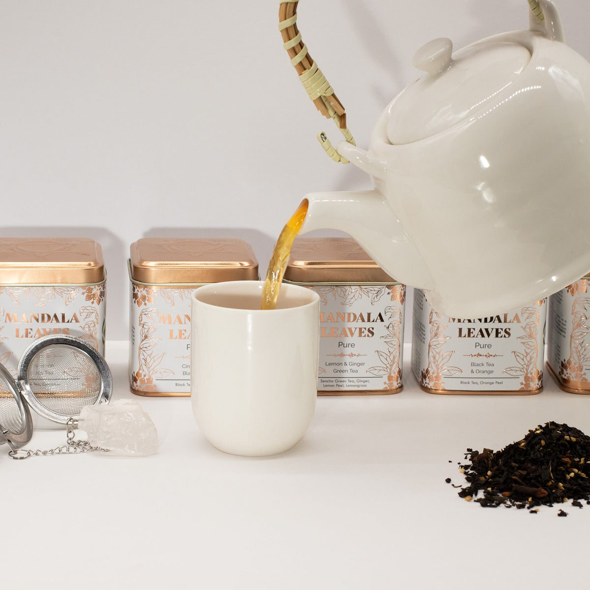 Bio narancsos fekete tea – 50 g, fémdobozban