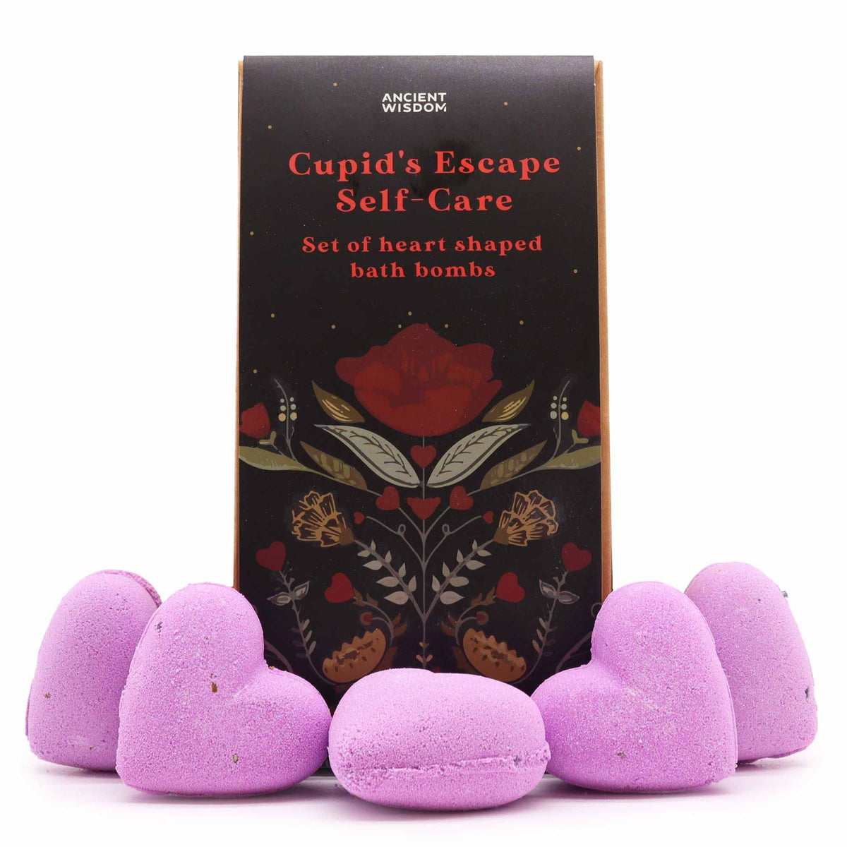 Szív alakú fürdőbomba-ajándékszett – Cupid’s Escape