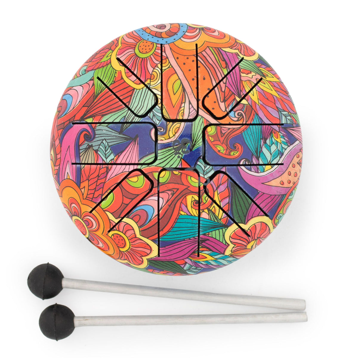 Happy drum acél nyelvdob – kicsi, pszichedelikus