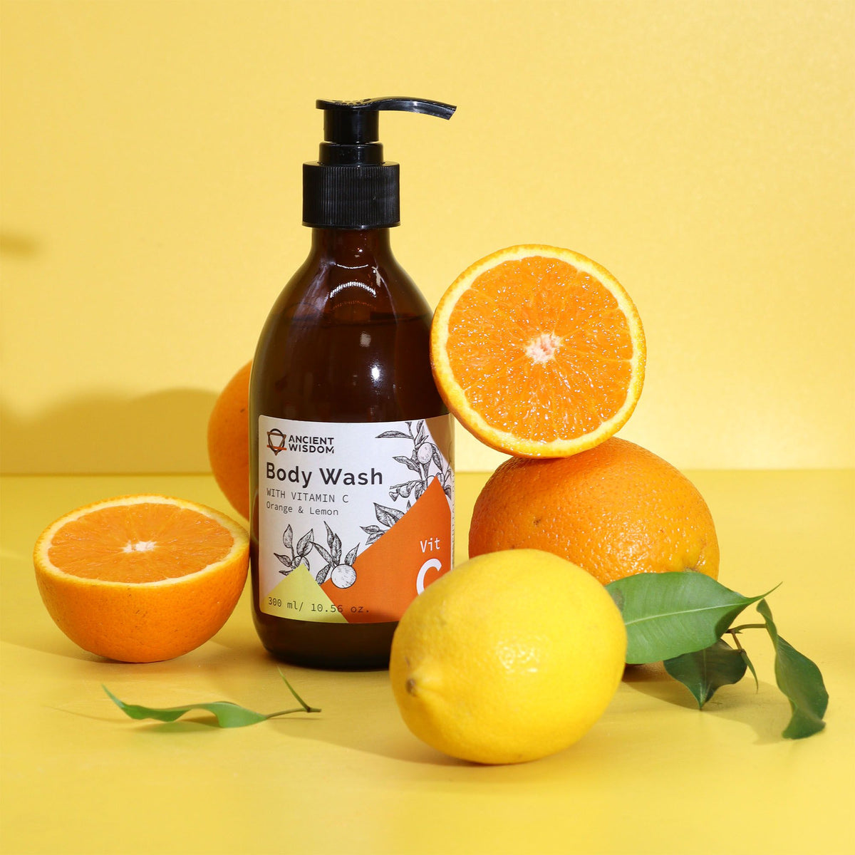C-vitaminos aromaterápiás tusfürdő – narancs & citrom