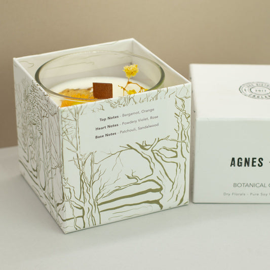 Agnes + Cat botanikus szójaviasz gyertya – Rydal oud