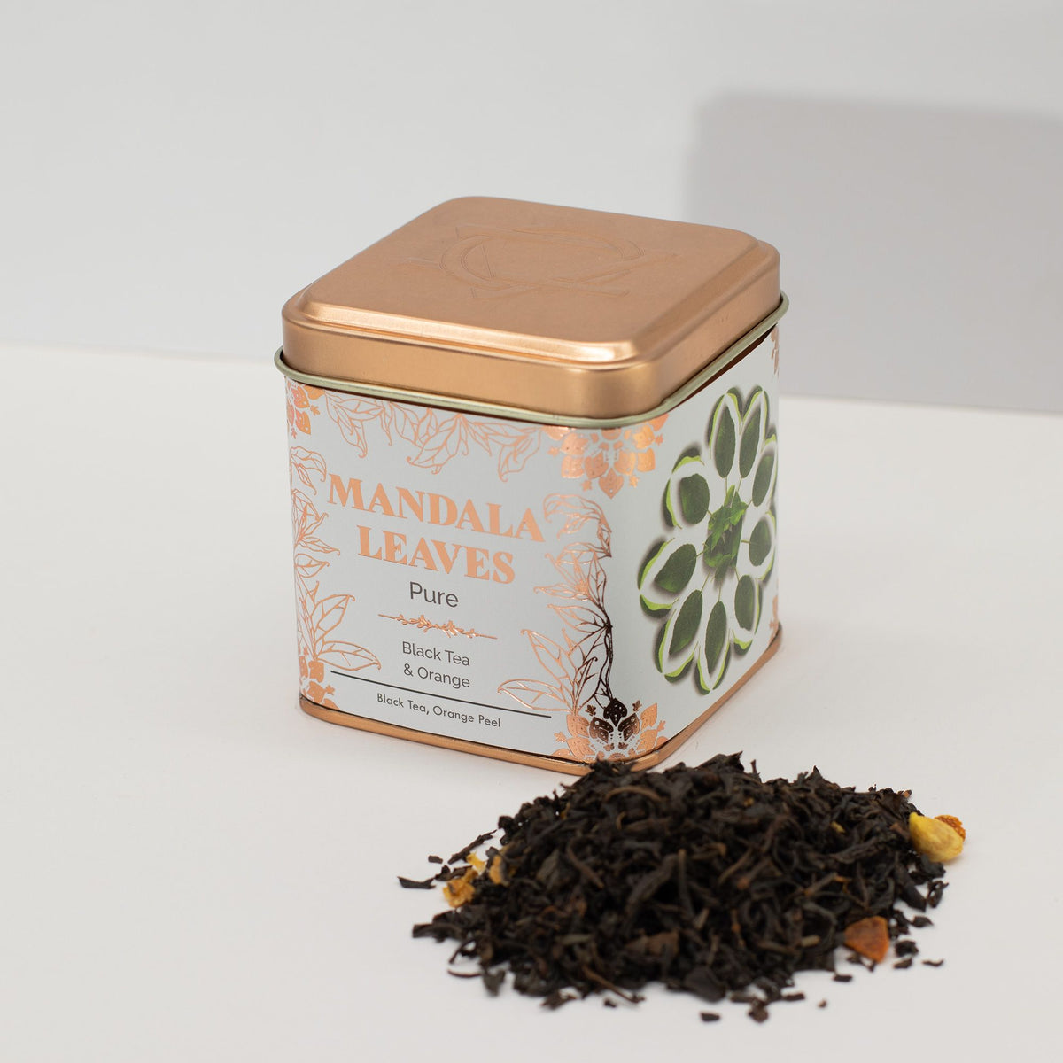 Bio narancsos fekete tea – 50 g, fémdobozban