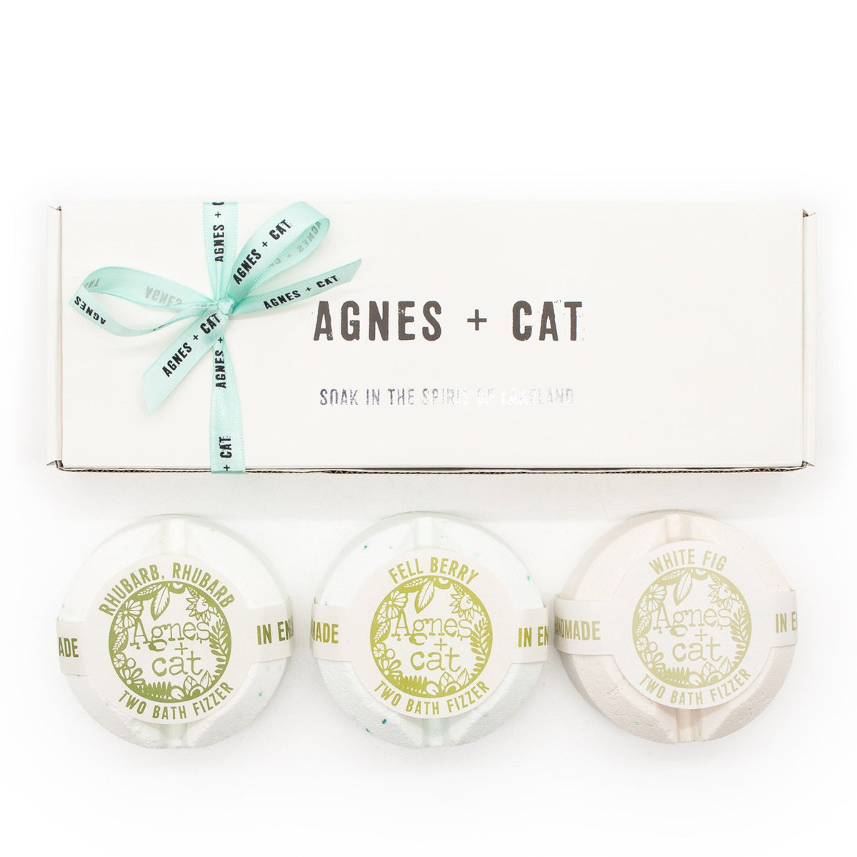 Agnes + Cat fürdőpezsgő-ajándékszett – bogyó & füge
