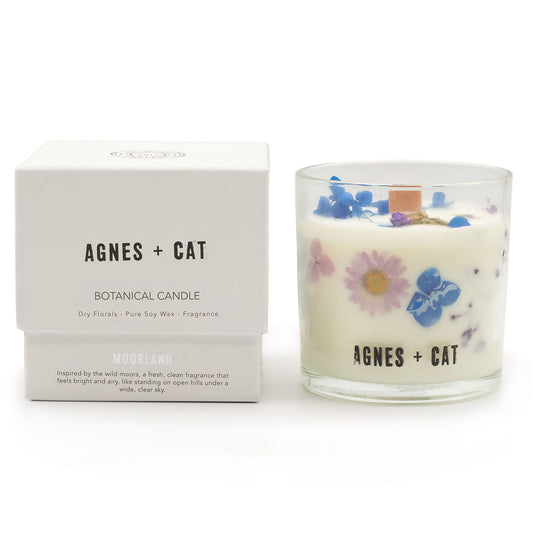 Agnes + Cat botanikus szójaviasz gyertya – Moorland