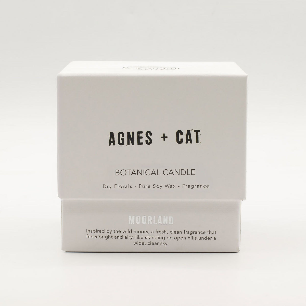 Agnes + Cat botanikus szójaviasz gyertya – Moorland