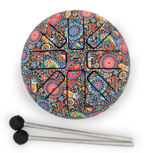 Happy drum acél nyelvdob – kicsi, színes