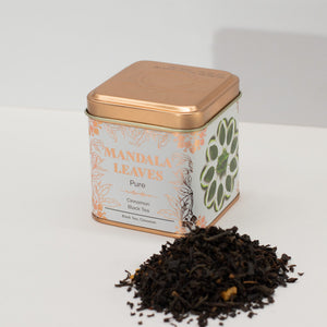 Bio fahéjas fekete tea – 50 g, fémdobozban