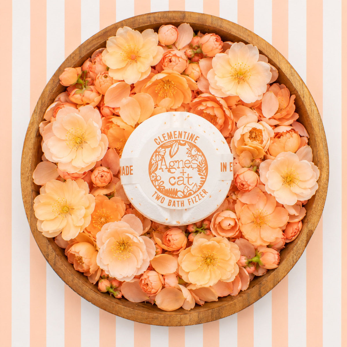 Agnes + Cat fürdőpezsgő-ajándékszett – virág & citrus