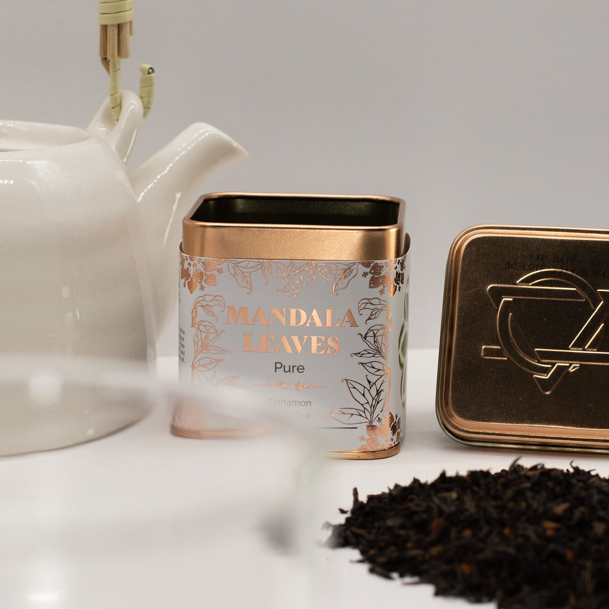 Bio fahéjas fekete tea – 50 g, fémdobozban