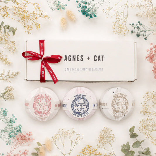 Agnes + Cat fürdőpezsgő-ajándékszett – Lakeland kedvencek