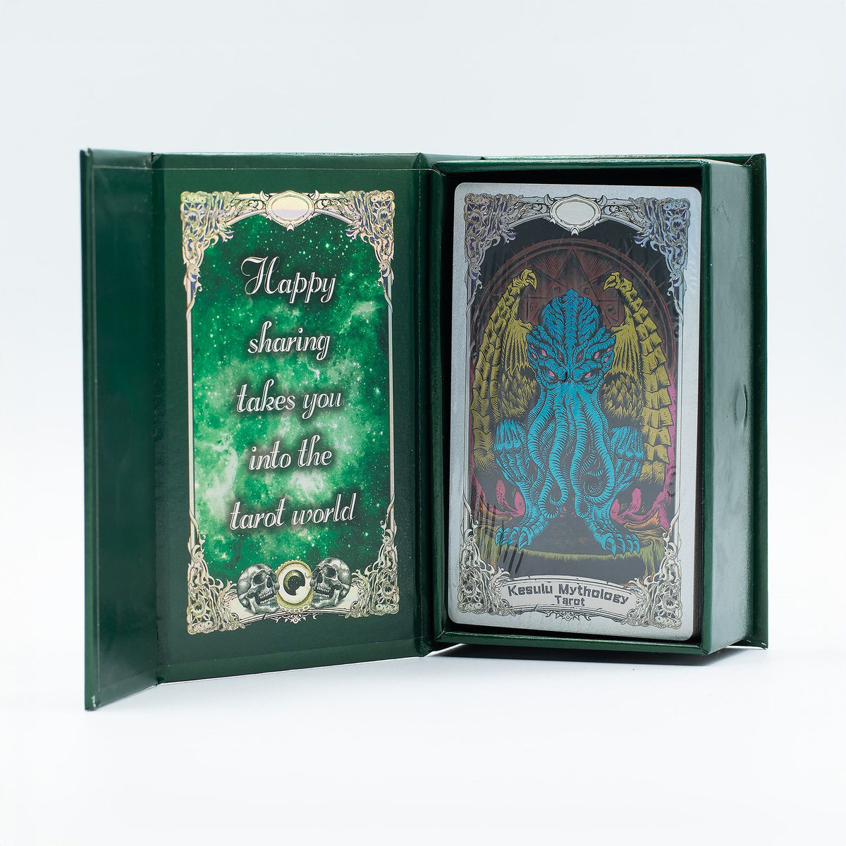 Kesulu mitológia tarot kártya útmutatóval (angol nyelvű)