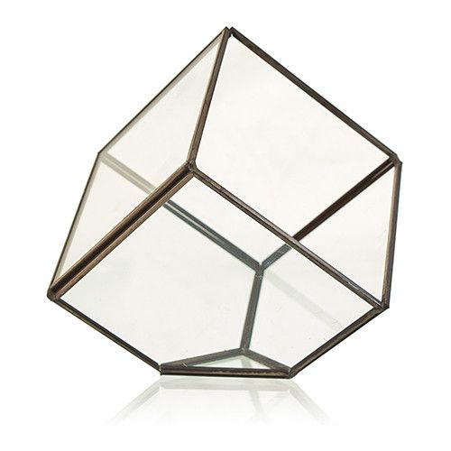 Geometrikus üvegterrárium